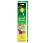 10 cm. Green Sparklers (Royal)