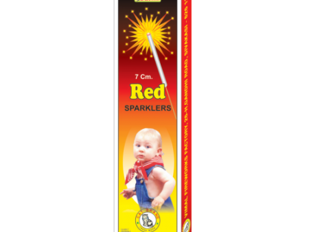 10 cm. Red Sparklers (Royal)