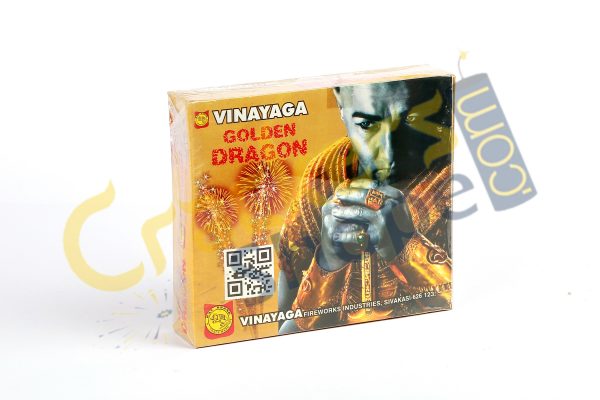 Golden Dragon (15 Gold Laser Cracker)
