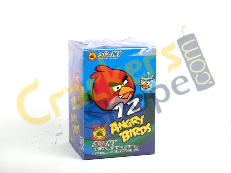 12 Angry Birds (6 Riders 6 White Tail Boom)