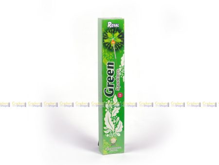 15 Cm Green Sparklers #